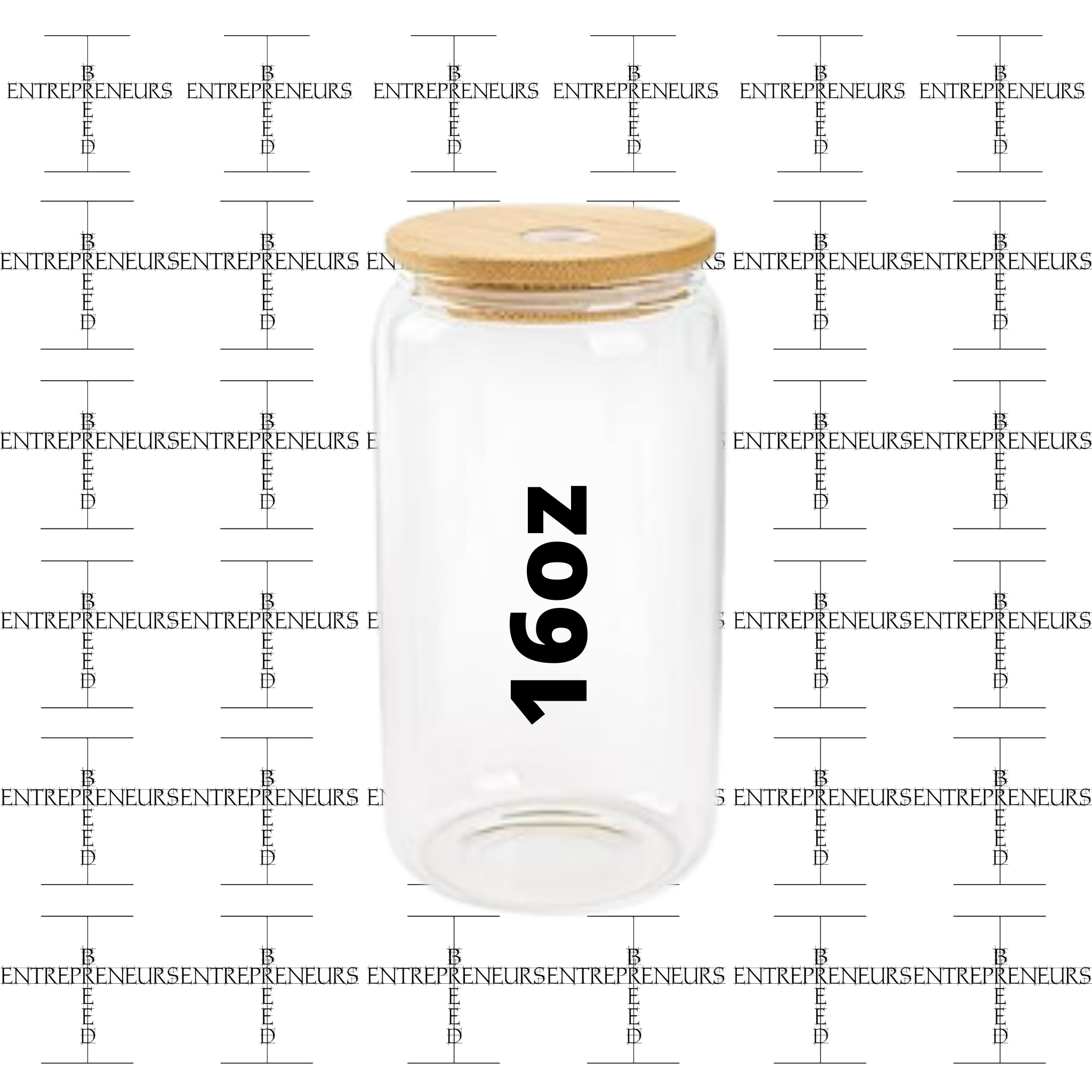 Create Your Own 16oz Glass Jar