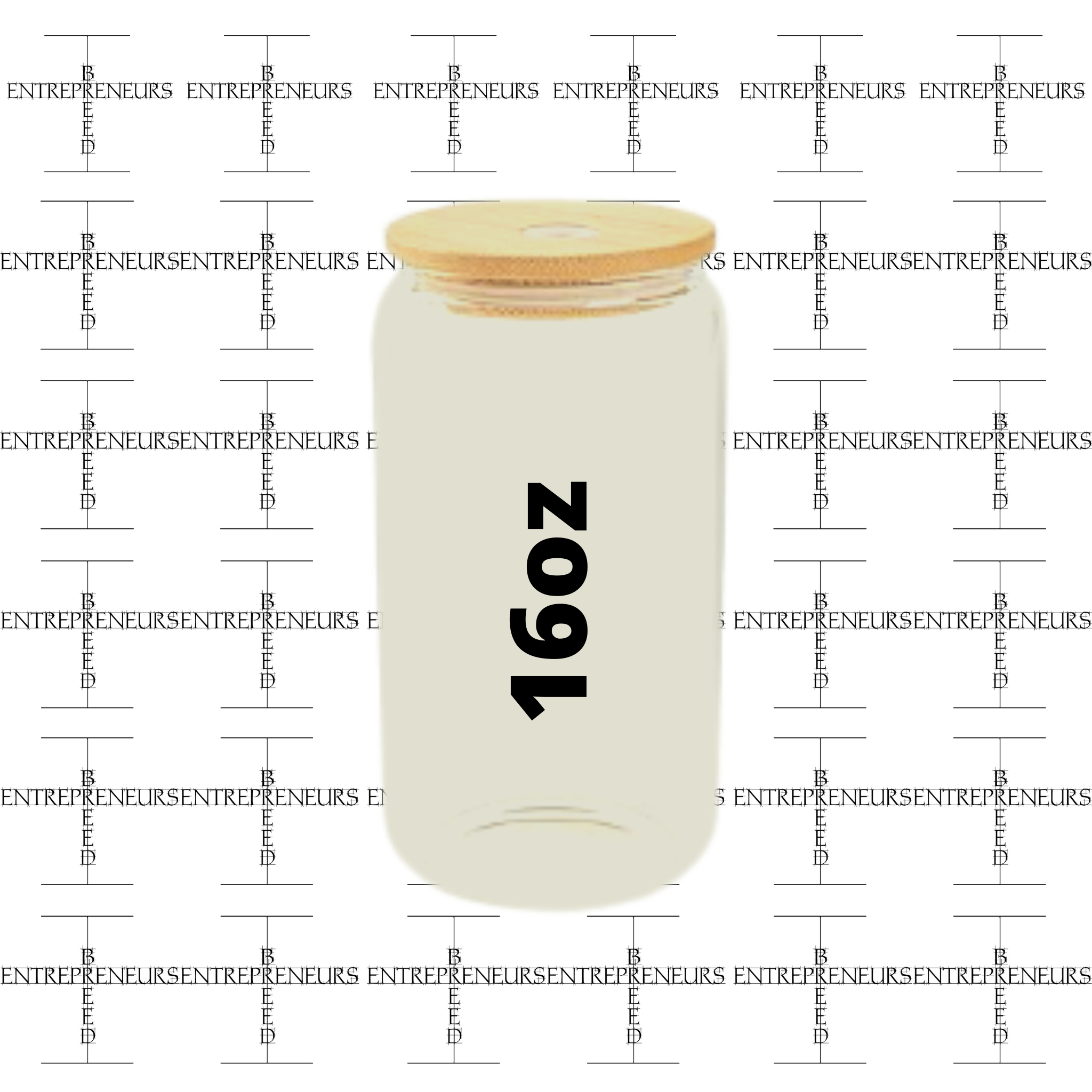 Create Your Own 16oz Glass Jar