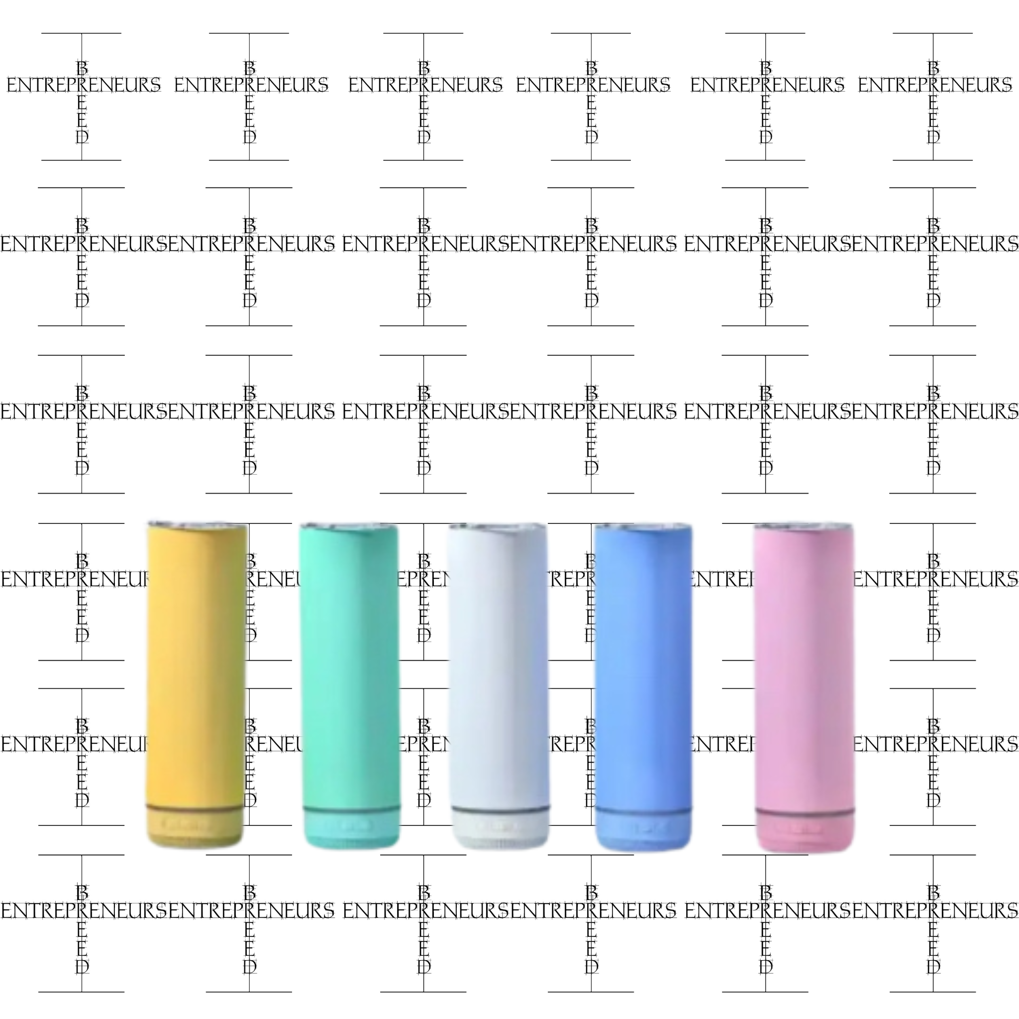 Create Your Own 20oz Colorful Bluetooth Tumblers