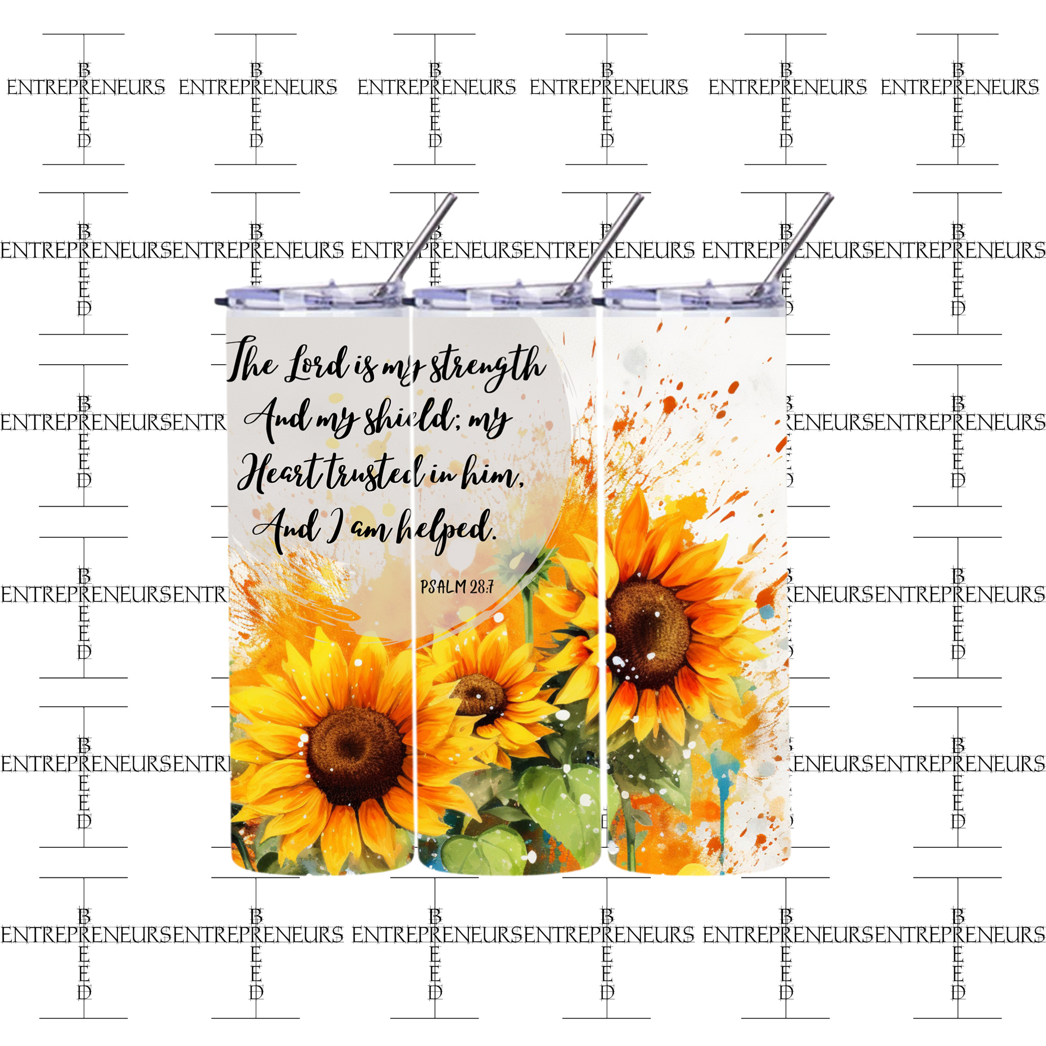 Sunflower Prayer 20oz Tumbler